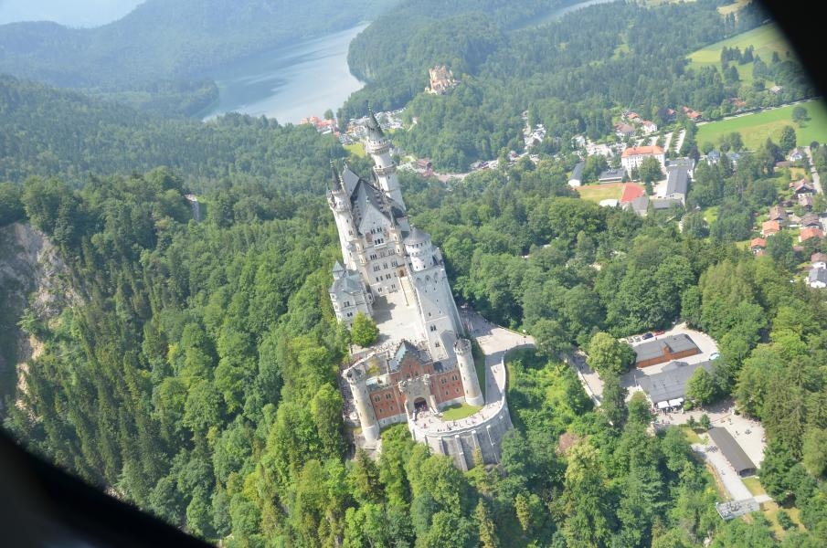 Luftbild Neuschwanstein
