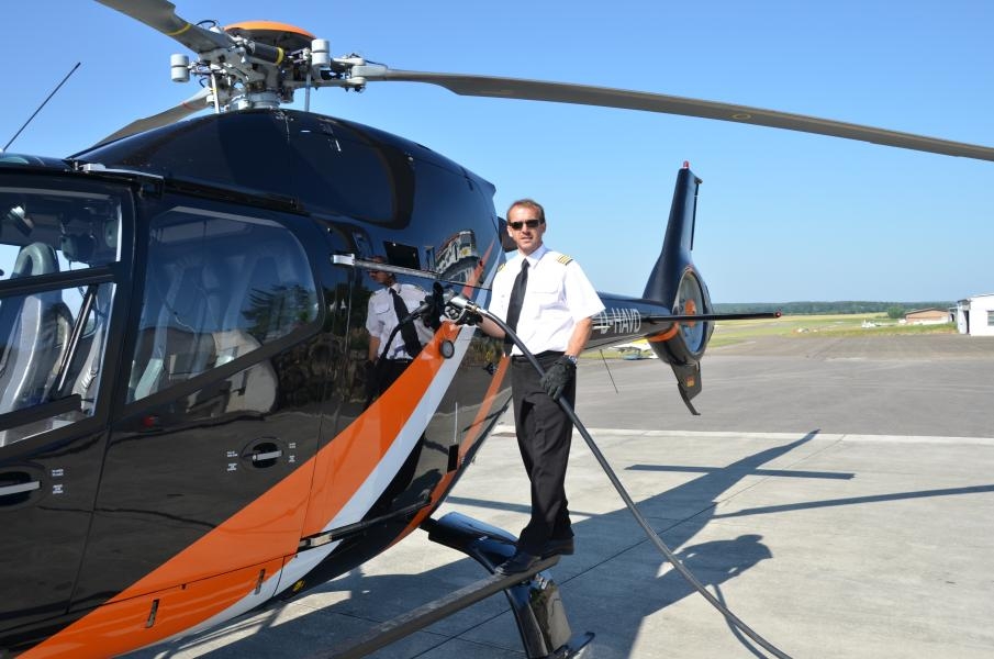 VIP-Hubschrauberpilot